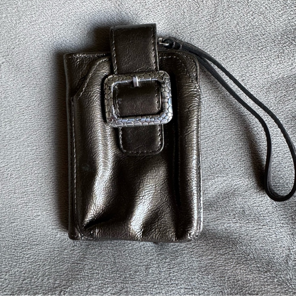 Brighton Leather Olive Green Leather Wallet